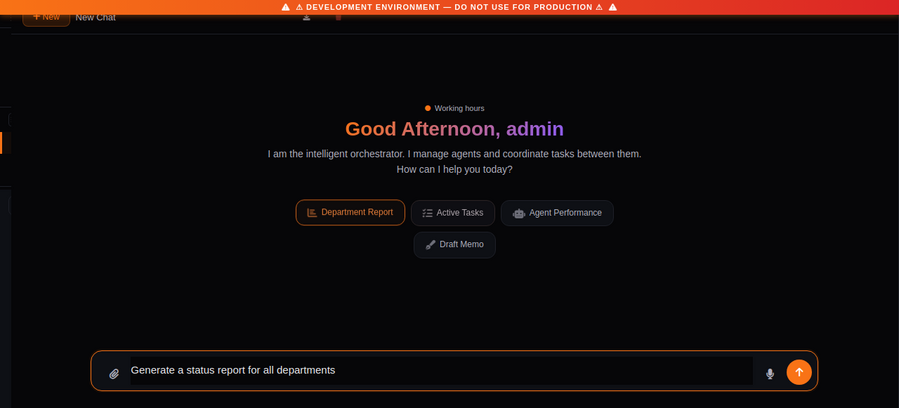 Full dashboard overview